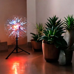 Hologramový 3D projektor s WiFi – ventilátor, 42 cm