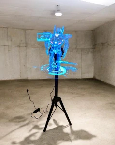 Holografický 3D projektor 50 cm – vysoký jas, vysoké rozlišení, WiFi