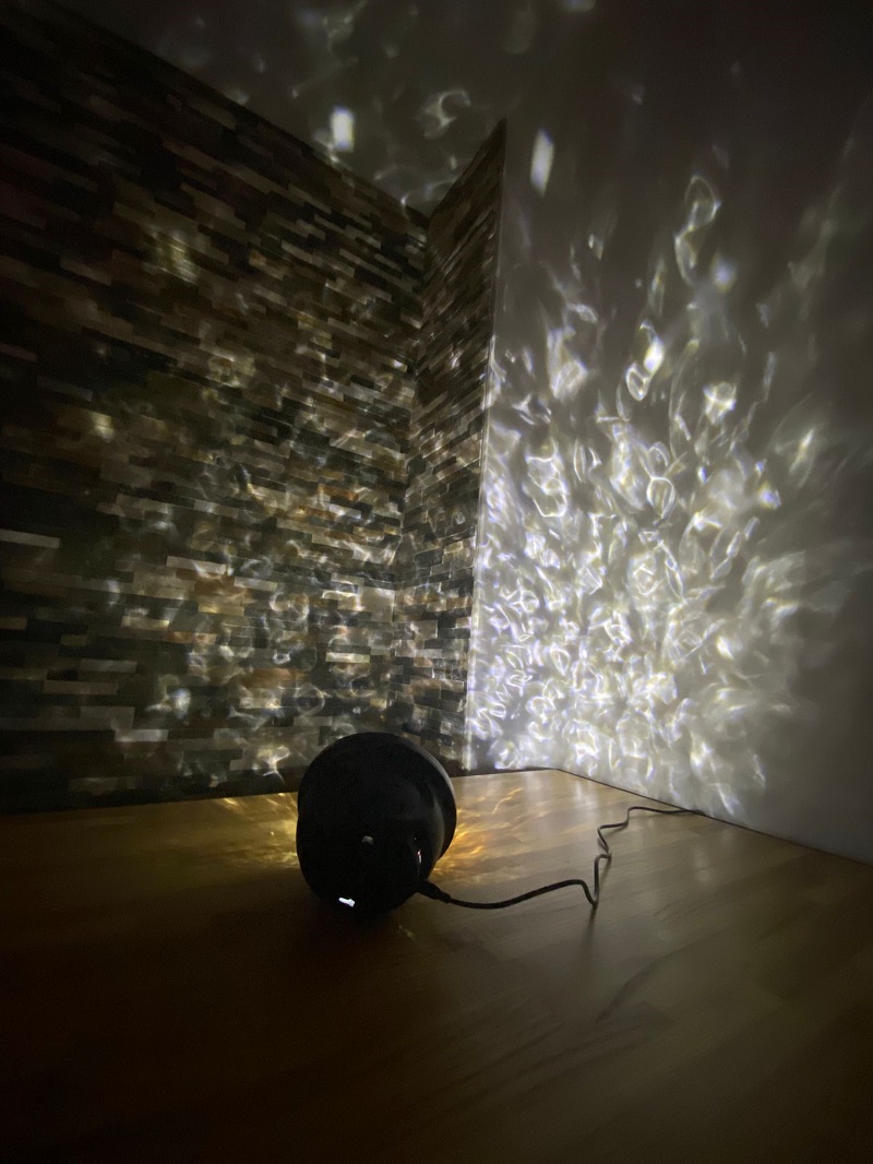 LED hvězdný projektor s Bluetooth reproduktorem – noční světlo pro děti
