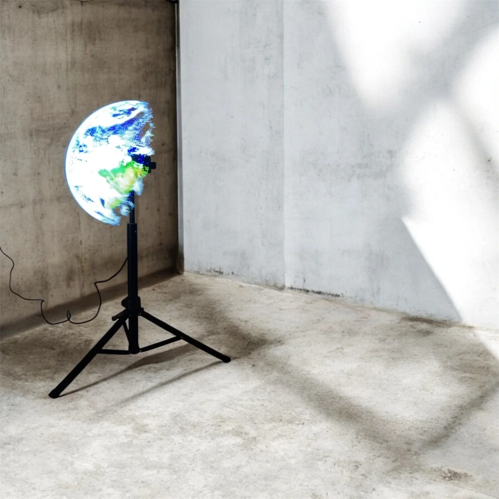 Hologramový 3D projektor s WiFi – ventilátor, 42 cm