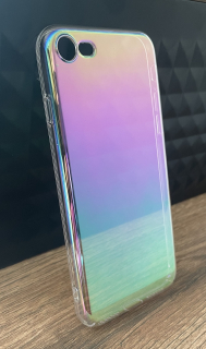 Designový obal na iPhone SE – duhový 3D efekt, ochrana i styl